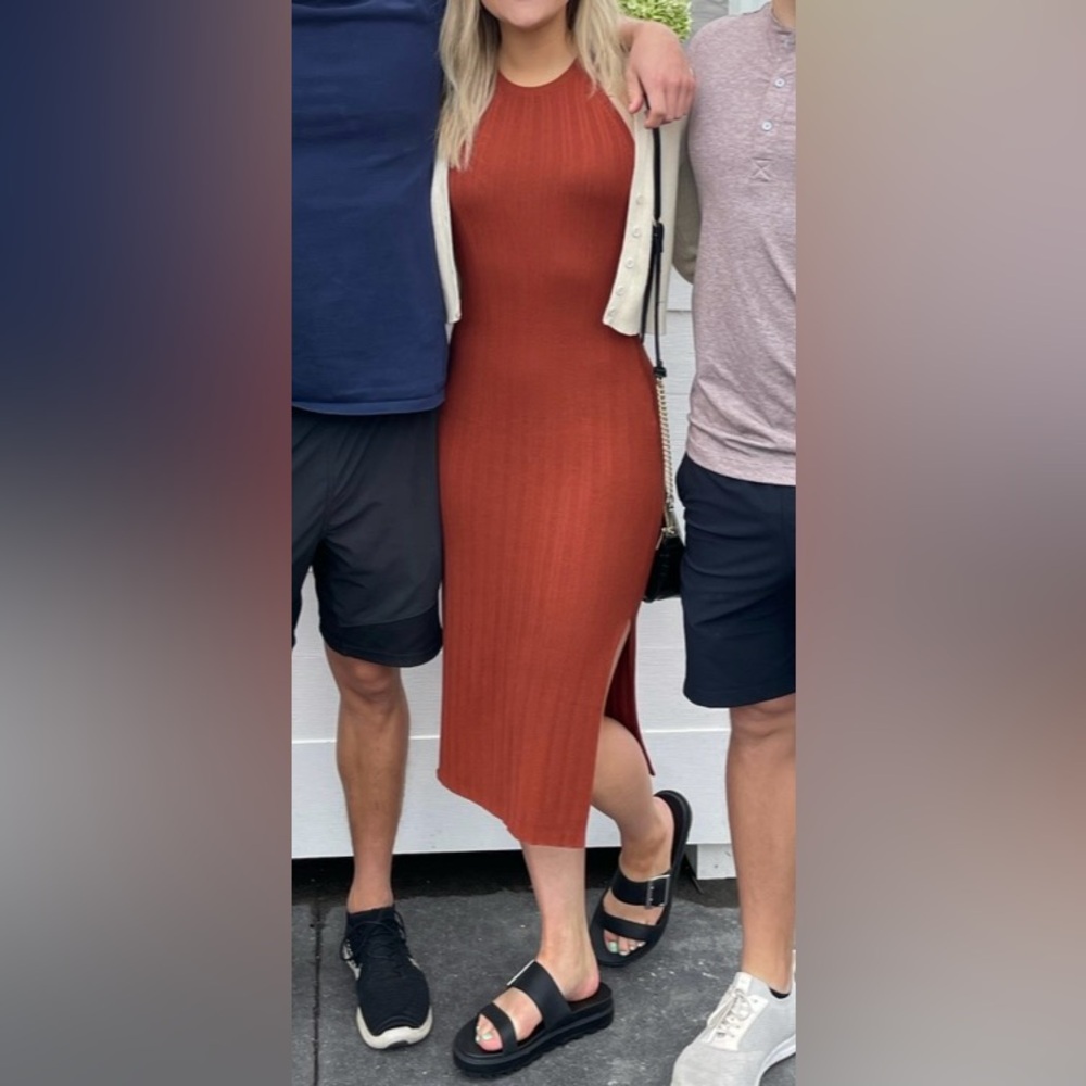 Abercrombie terracotta dress